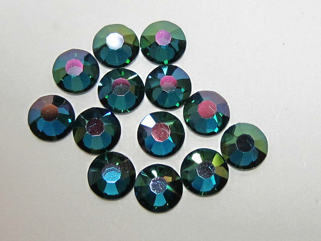 72 pcs. 20ss BLUE ZIRCON IRIS MIST (maxima) FLATBACK PRECIOSA Rhinestones